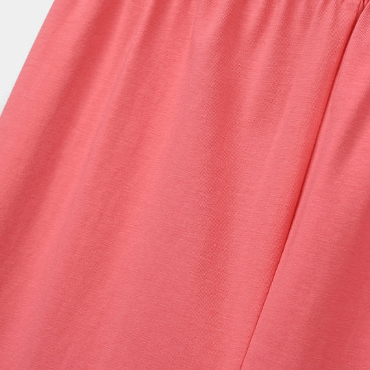 Girls Lycra Jersey Plain Tights 'Fuchsia