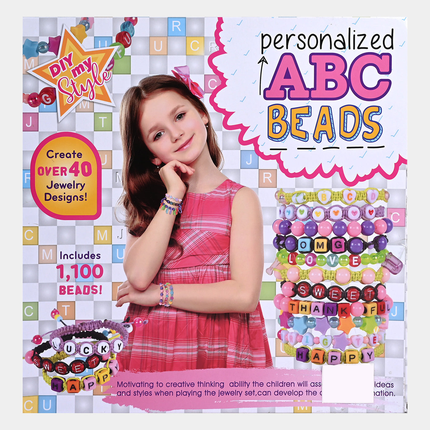 Beaded Kids Toy Creative Jewelry Kit