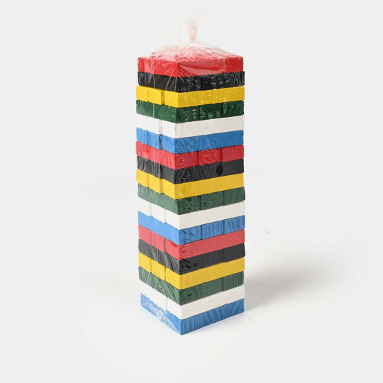 Jenga Game Wooden Blocks, Stacking Tower Game | 54PCS