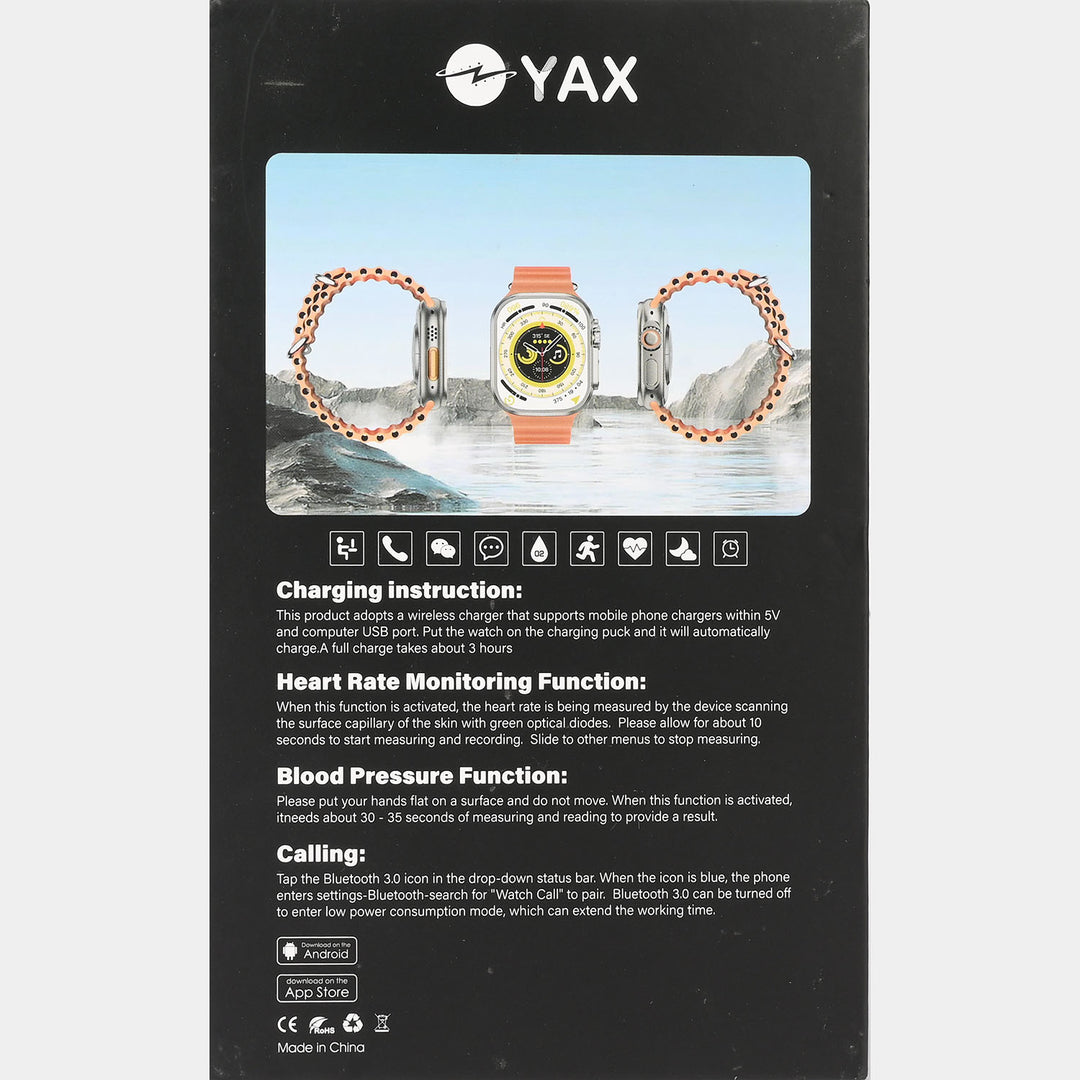 Smart Watch YAX 12 Ultra 2