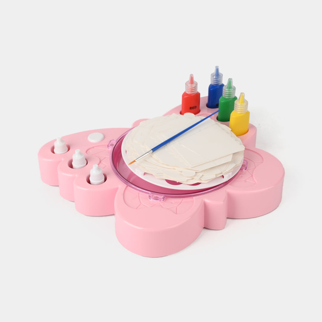 Art Spin Graffiti Painting Drawing Board for Kids