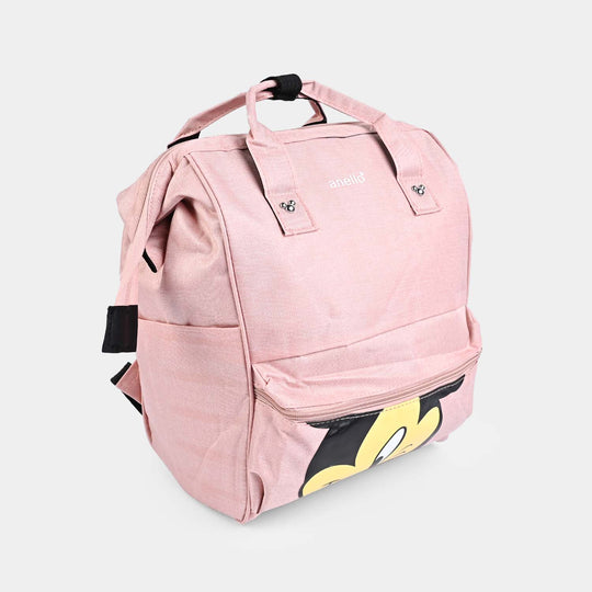 Mother Traveling Baby Diaper Bag & Backpack-Light Pink