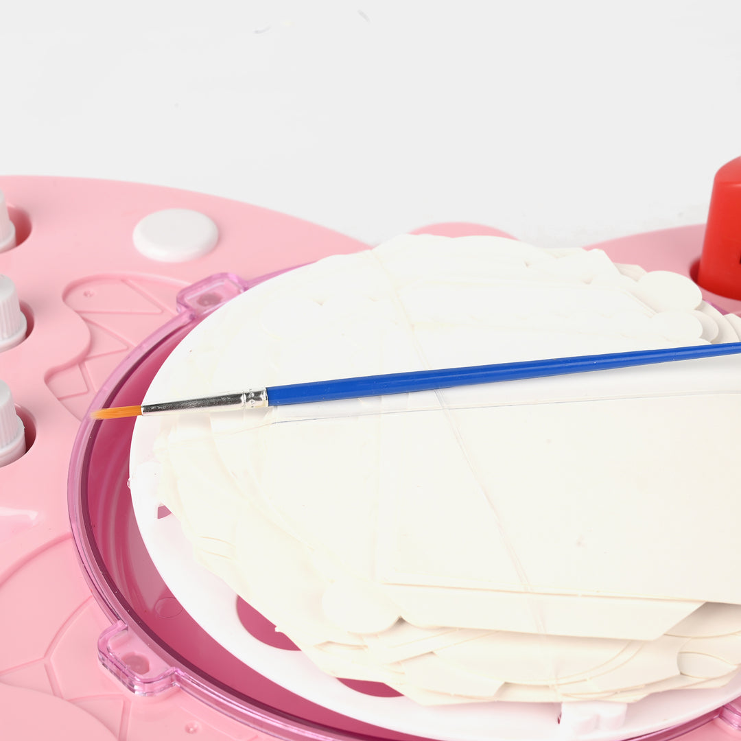 Art Spin Graffiti Painting Drawing Board for Kids