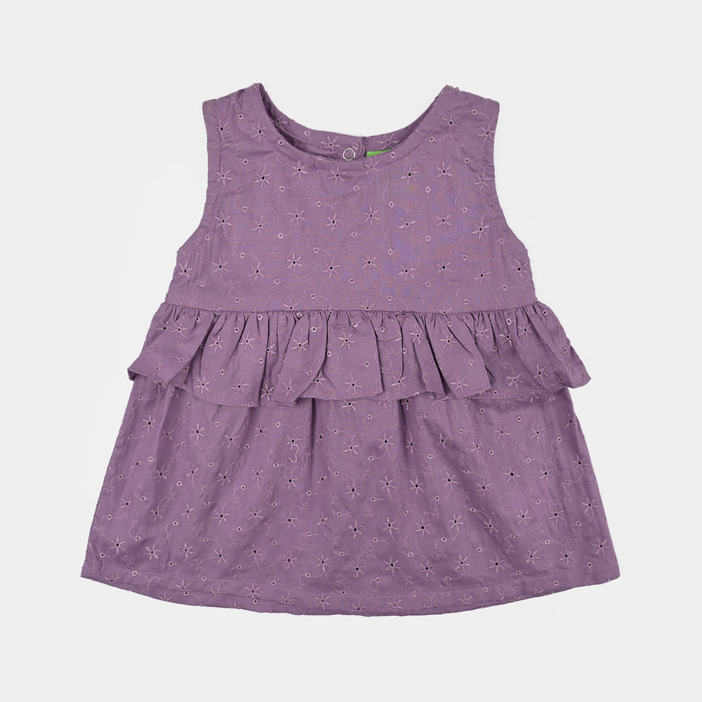 Infant Girls Chicken Kari 2Pc Suit- Lavender