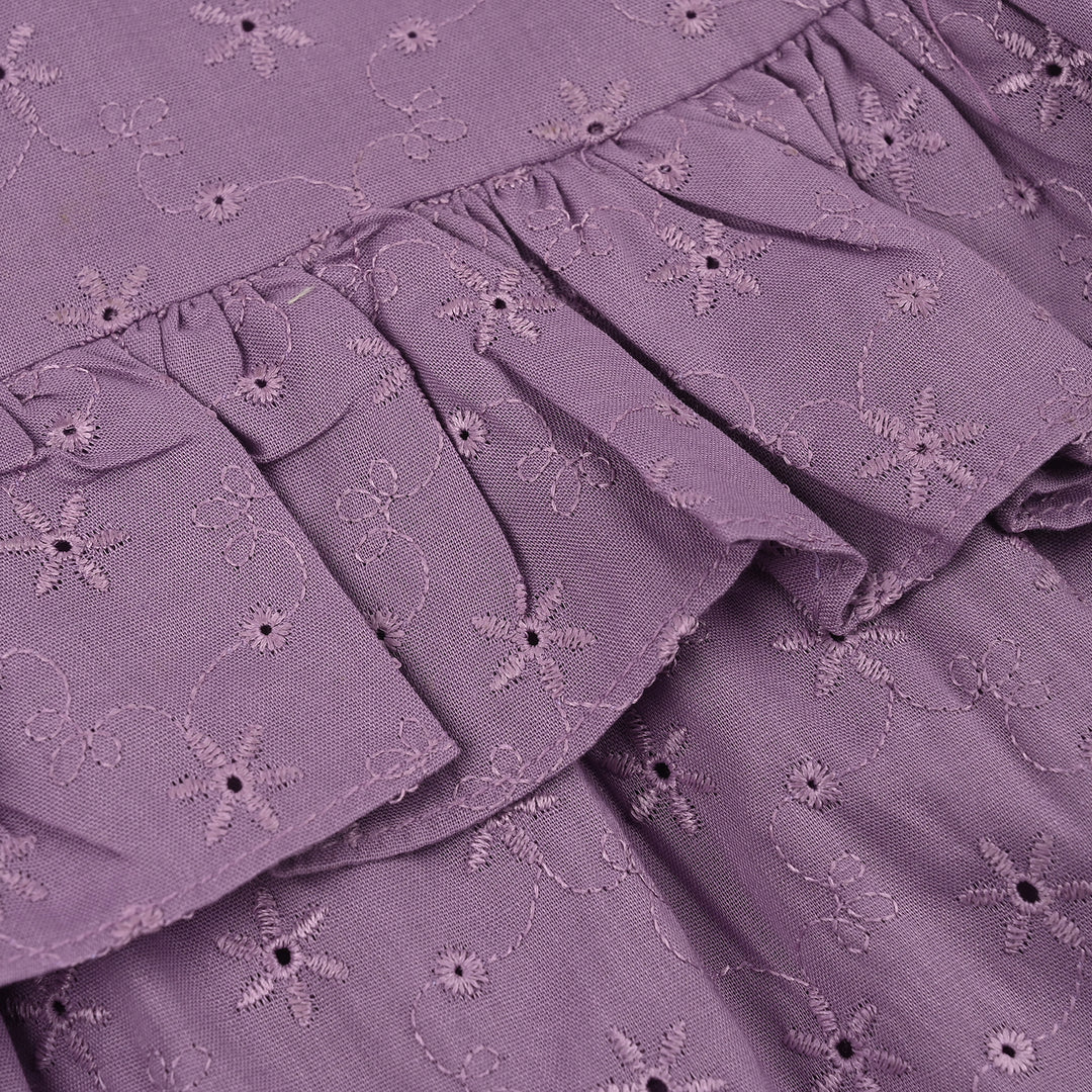 Infant Girls Chicken Kari 2Pc Suit- Lavender