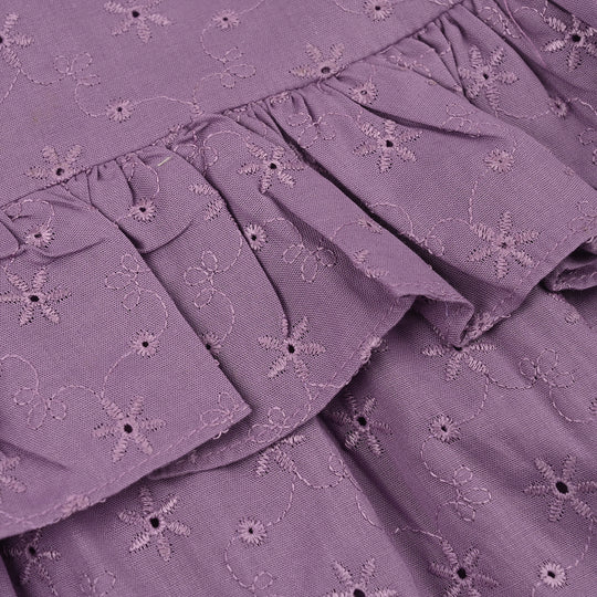Infant Girls Chicken Kari 2Pc Suit- Lavender