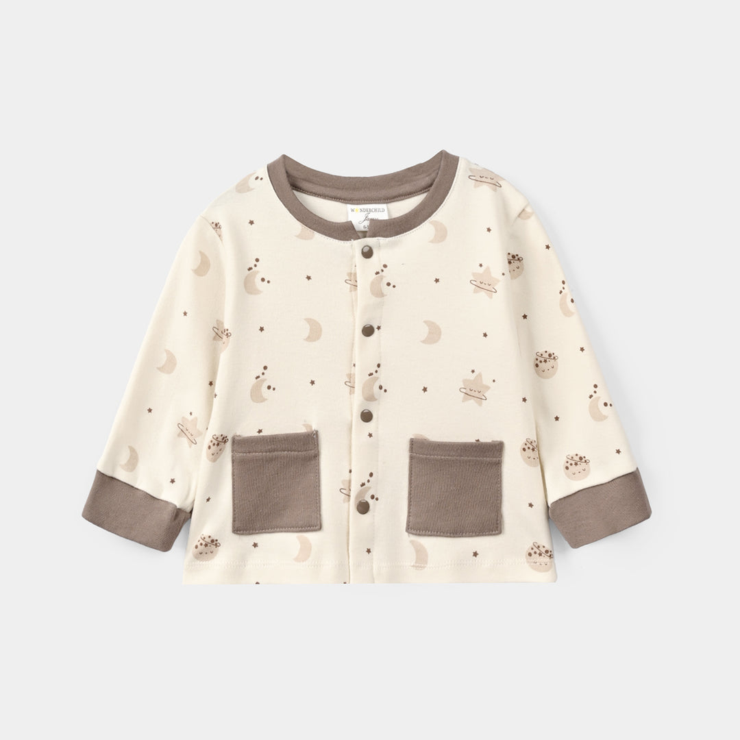 Infant Boys Cotton Interlock 3 - PC Gift Set 319 - 018- W.Brown