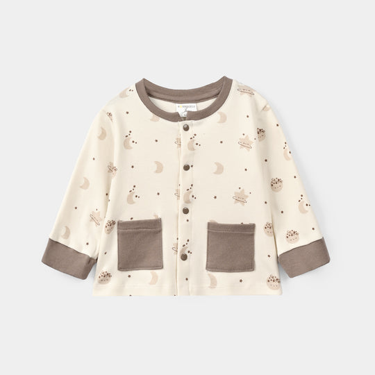 Infant Boys Cotton Interlock 3 - PC Gift Set 319 - 018- W.Brown