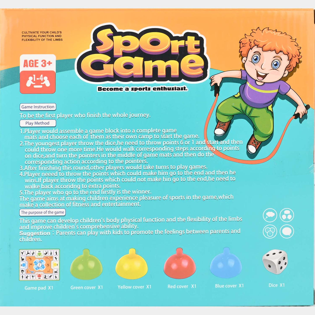 Sport Game Board for Kids – Fun Fitness Playset