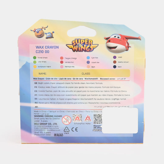 FUN & LEARN WITH WAX CRAYON COLOR | 12PCs