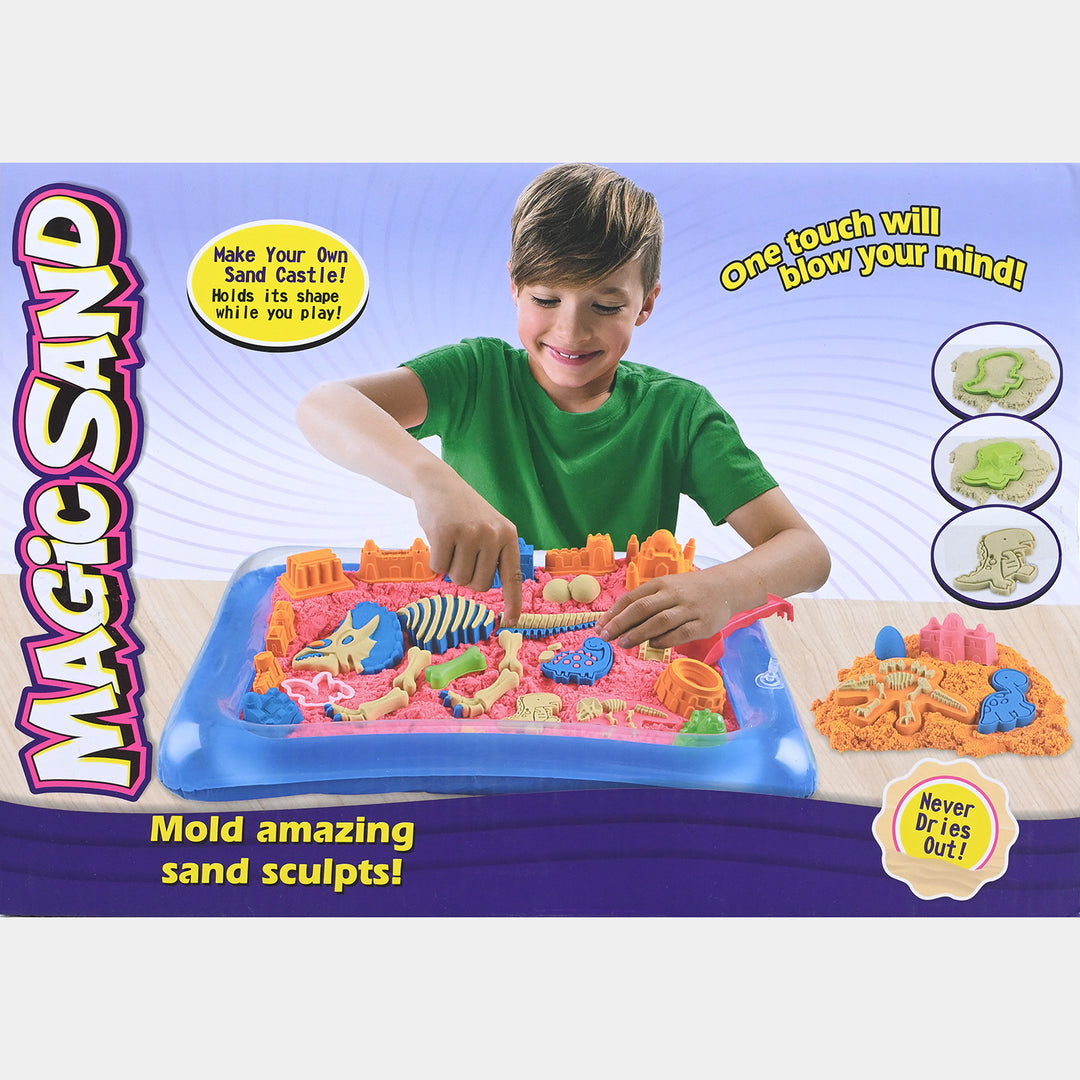 Magic Sand Dinosaur Fossil & Inflatable Tray Playset (3000g)