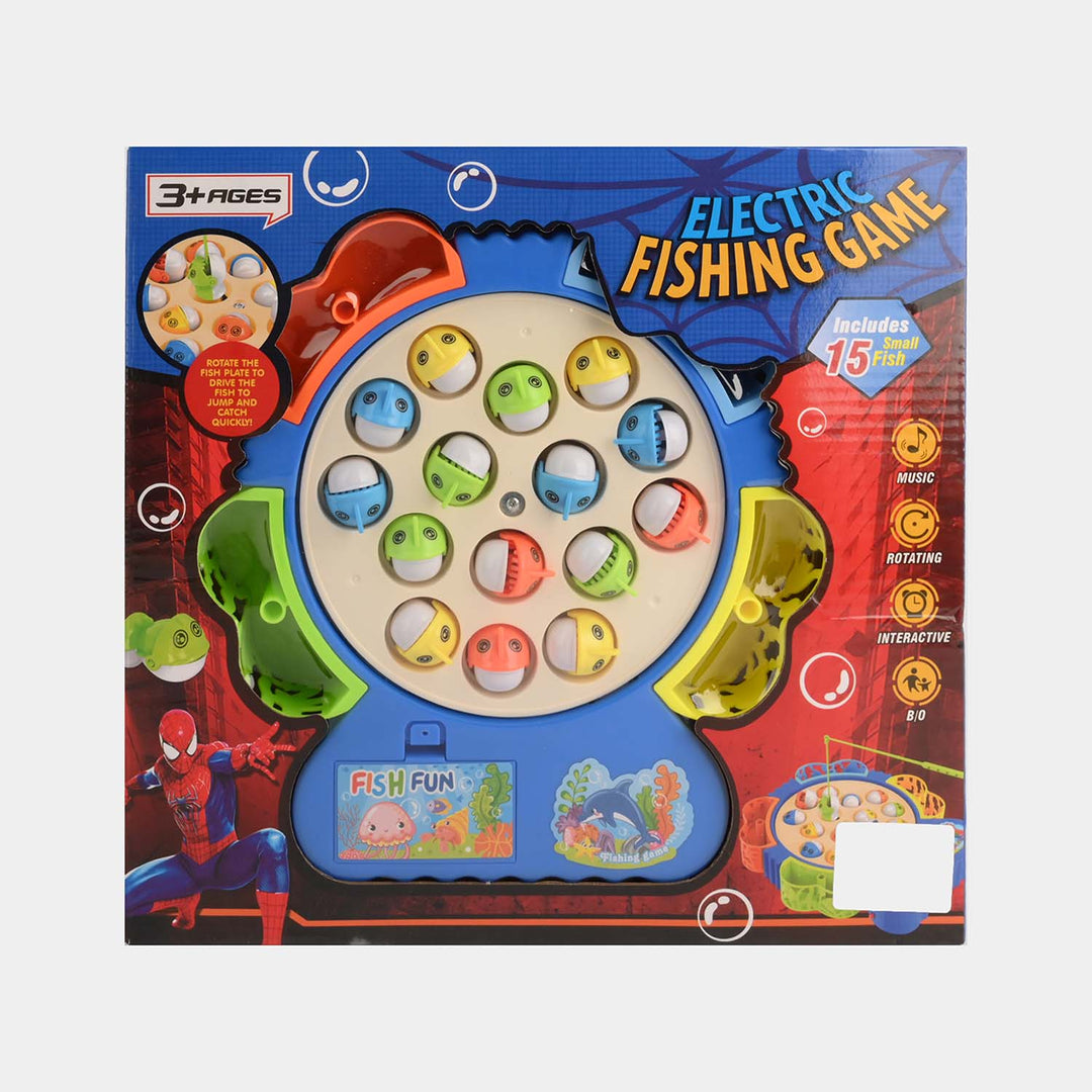 Electric Rotating Fishing Game Toy