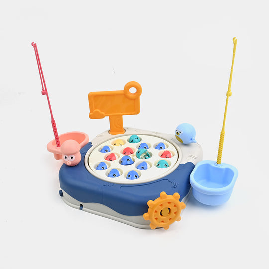 Electric Rotating Fishing Game For Kids