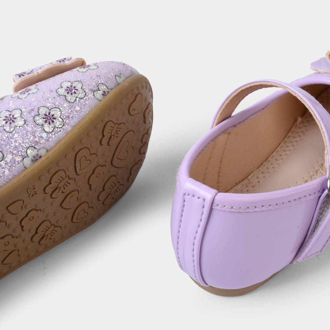 Girls Pumps 1324-Purple