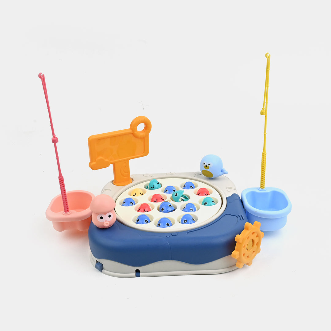 Electric Rotating Fishing Game For Kids