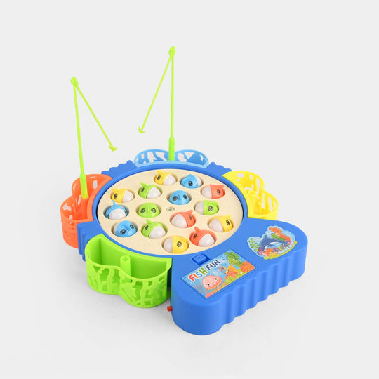 Electric Rotating Fishing Game Toy
