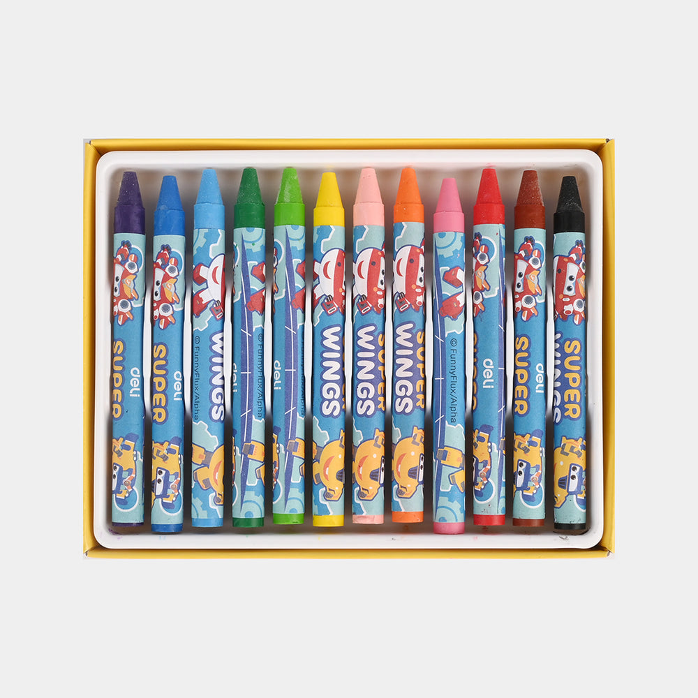 FUN & LEARN WITH WAX CRAYON COLOR | 12PCs