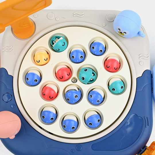 Electric Rotating Fishing Game For Kids