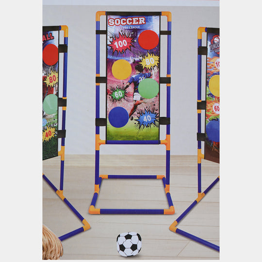 Multi Sports Target Pitching Game Stand