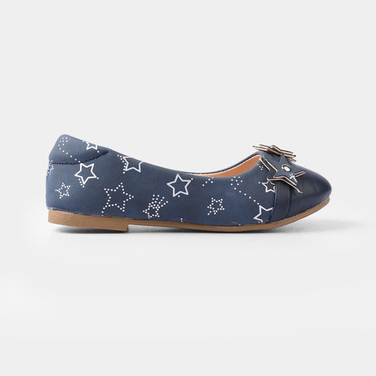 Girls Pumps 11-119-NAVY