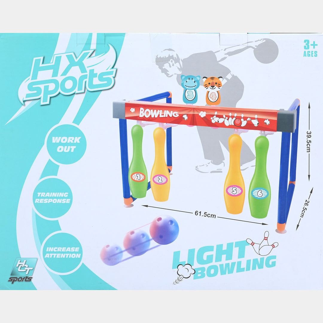 Hanging Overhead Kids Bowling Game Set