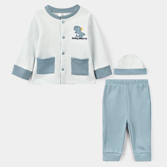 Infant Boys Thermal 3 - PC Gift Set 319 - 033- Blue.Green