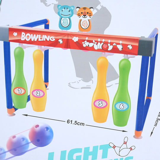 Hanging Overhead Kids Bowling Game Set