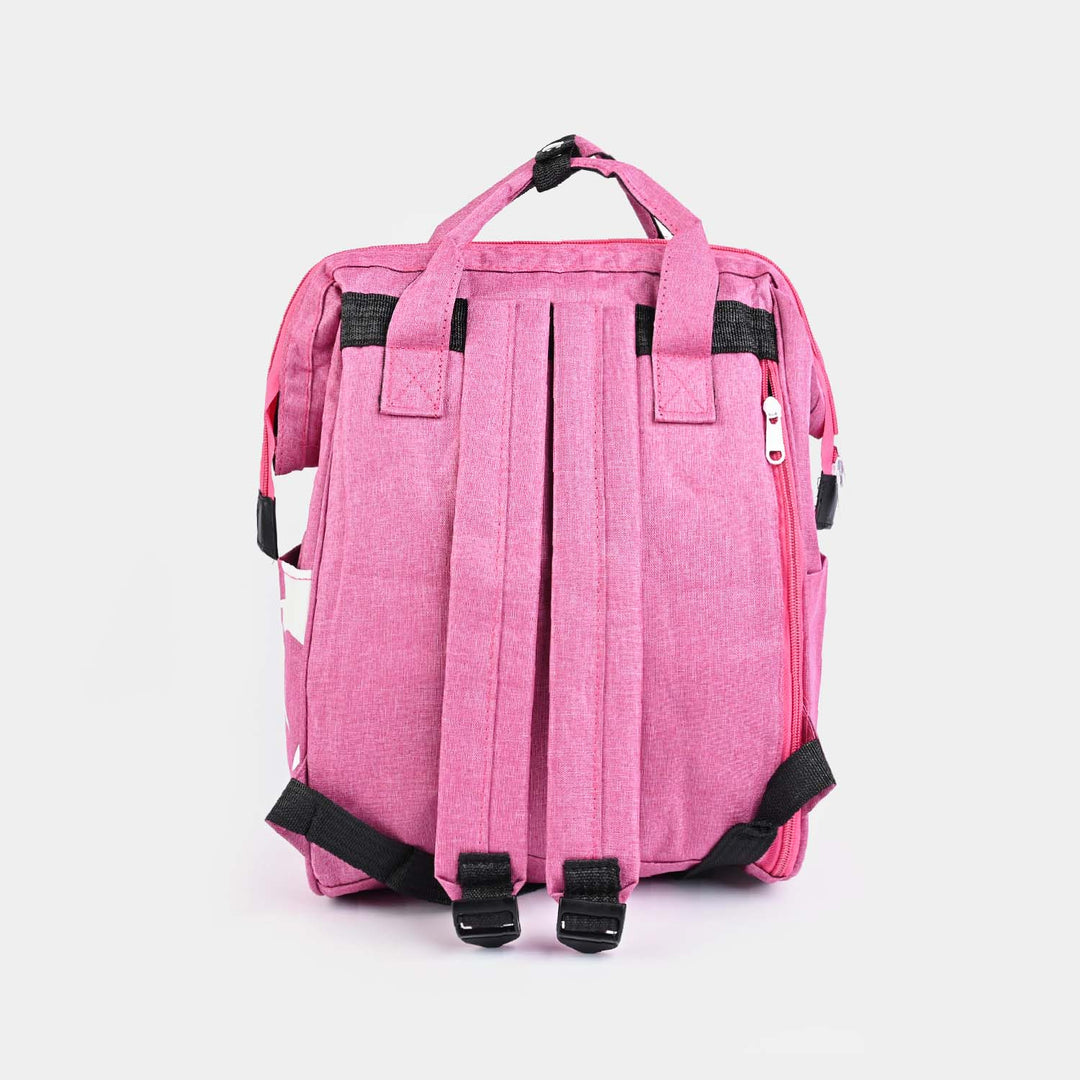 Mother Traveling Baby Diaper Bag & Backpack-Dark Pink