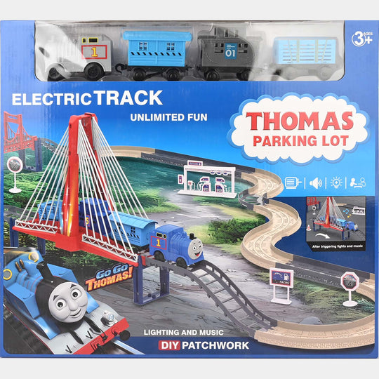 Electric Track Train With Light & Music