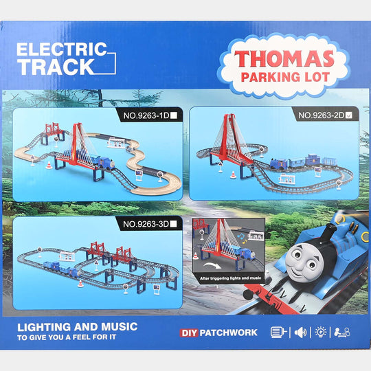Electric Track Train With Light & Music