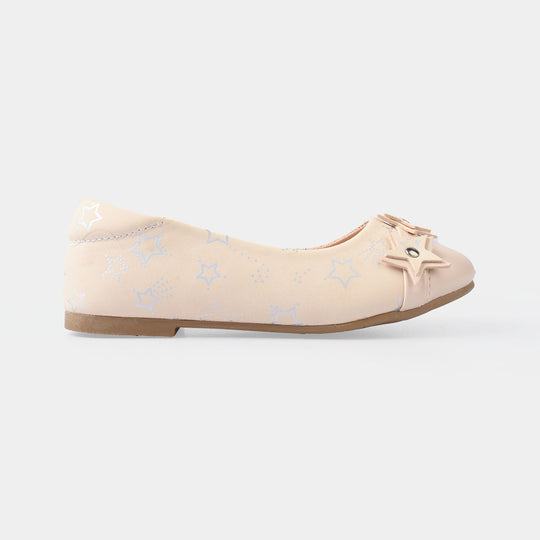 Girls Pumps 11-119-BEIGE