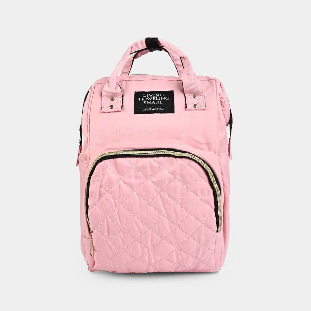 Mother Traveling Baby Diaper Bag & Backpack-Pink