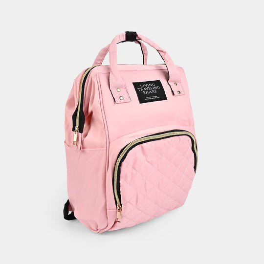 Mother Traveling Baby Diaper Bag & Backpack-Pink