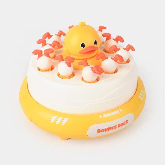 Bouncing Turntable Electric Duck For Kids