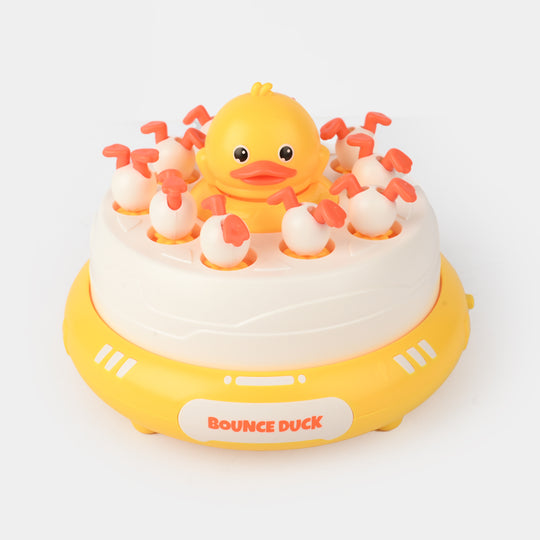 Bouncing Turntable Electric Duck For Kids