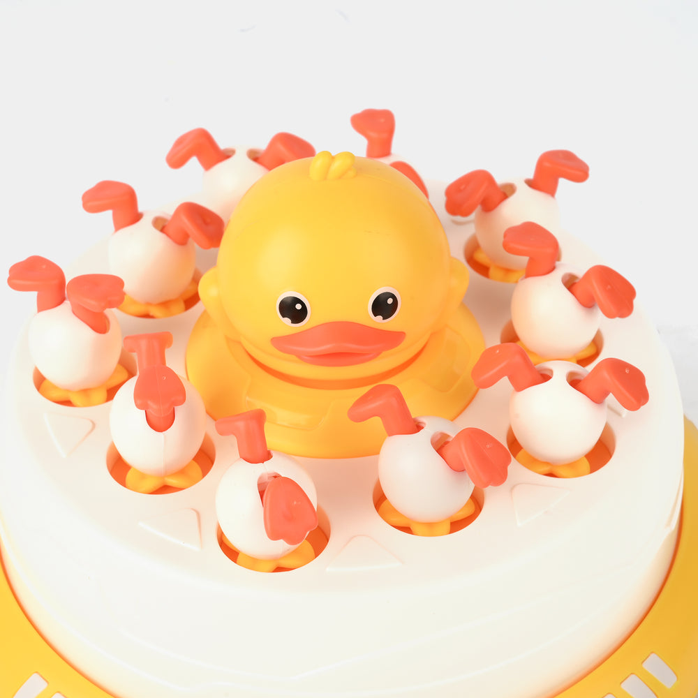 Bouncing Turntable Electric Duck For Kids