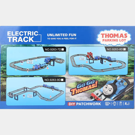 Electric Track Train With Light & Music