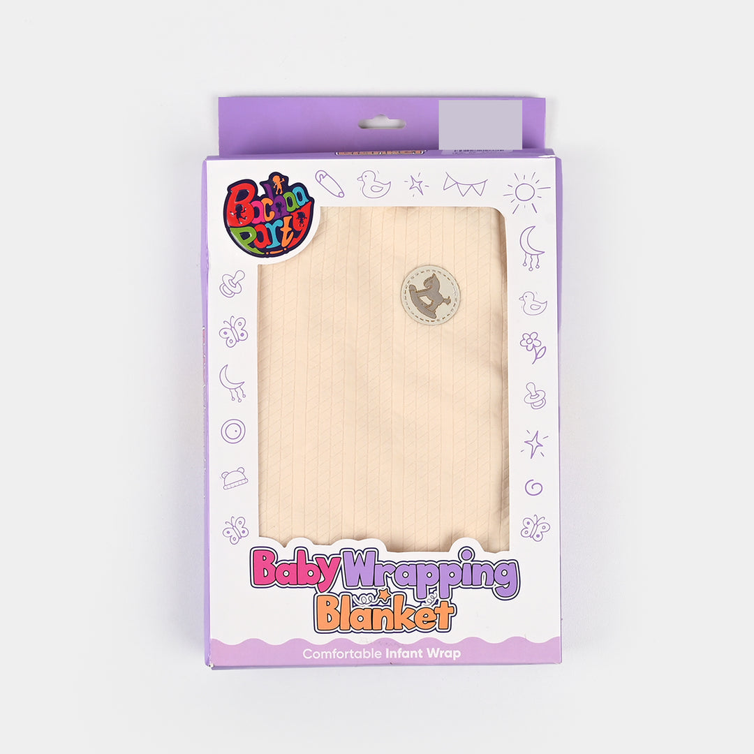 Wonderchild Baby Wrapping Blanket-Peach