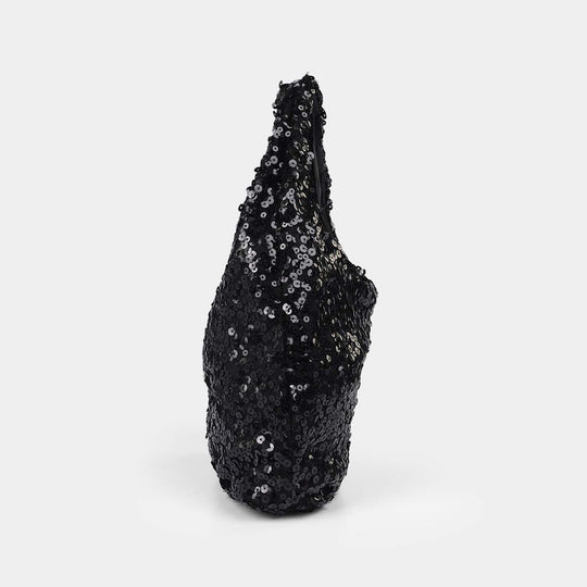 Black Hand Bag Festive