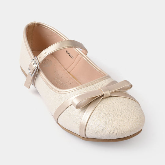 Girls Pumps MH-2227-BEIGE