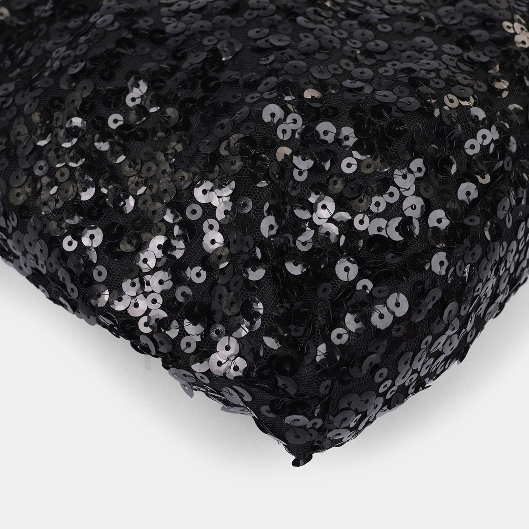 Black Hand Bag Festive