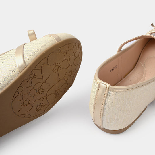Girls Pumps MH-2227-BEIGE