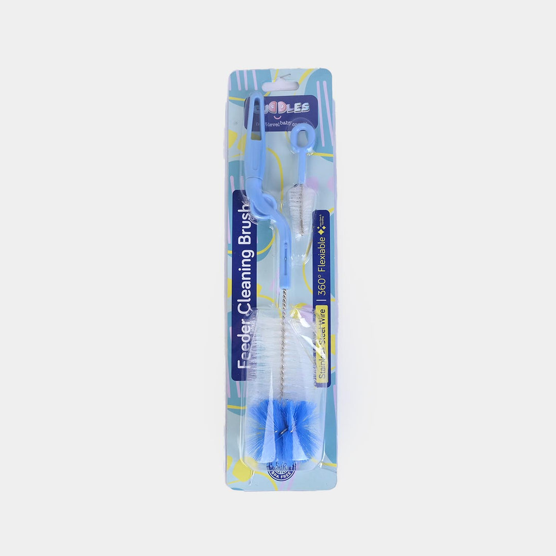 Baby Feeding Bottle & Nipple Cleaning Brush Set