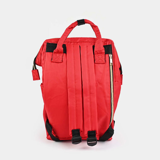 Mother Traveling Baby Diaper Bag & Backpack-Red