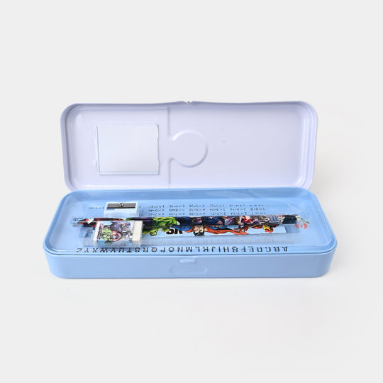 Stationary Pencil Box Metal For Kids