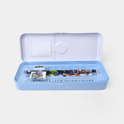 Stationary Pencil Box Metal For Kids