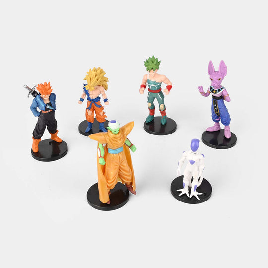 Classic Anime Action Figure Set – 6 Pcs