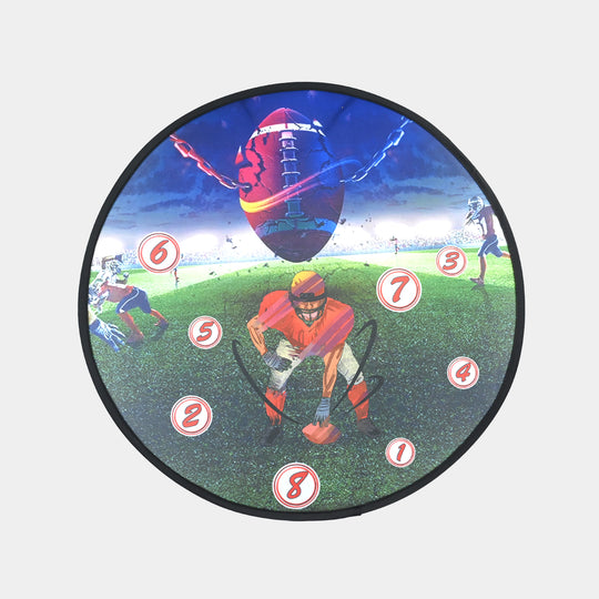 Kids Football Target Throwing Game Set