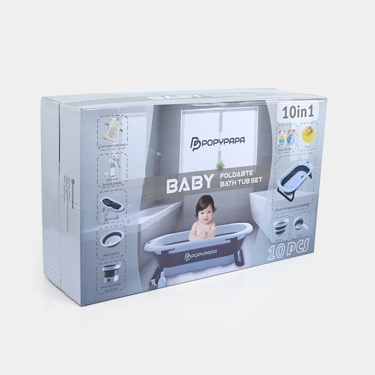 10-in-1 Smart Foldable Baby Bath Set