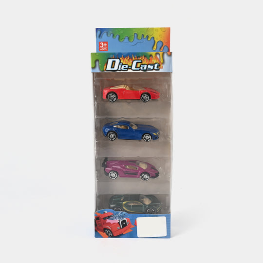 Die-Cast Free Wheel Metal Car For Kids